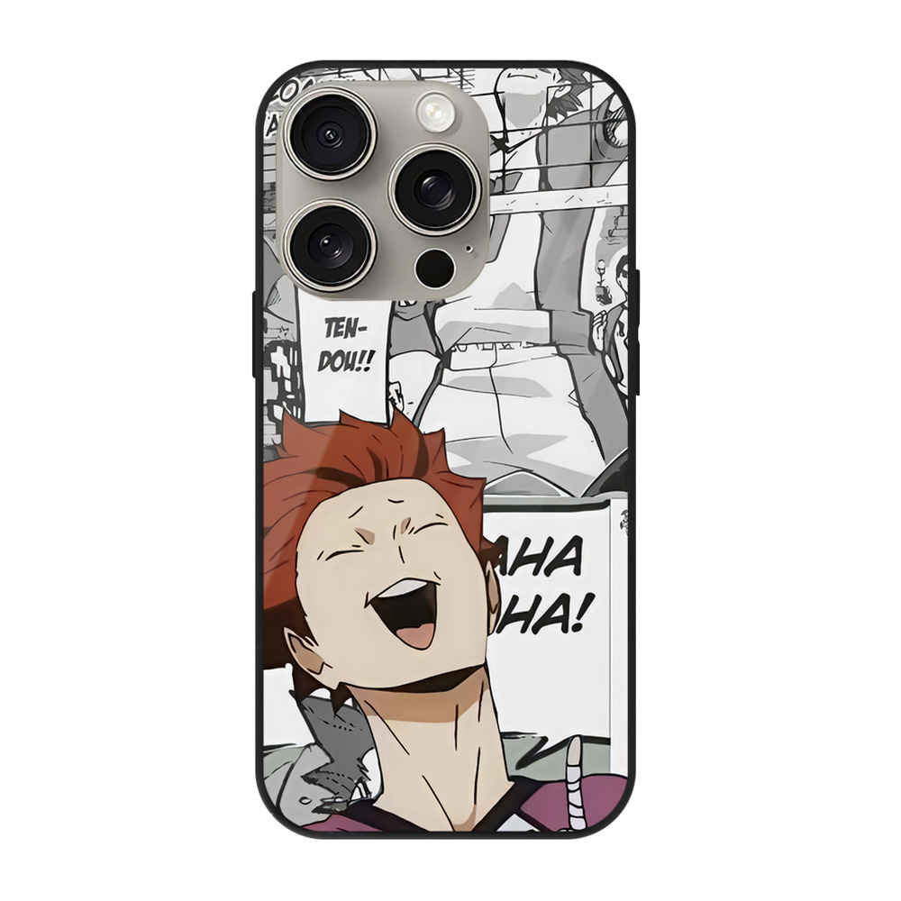 （画像用） ハイキュー!! Haikyu!! 【iPhone15Pro対応】スマホケース 耐衝撃＆黄変防止 背面ガラス