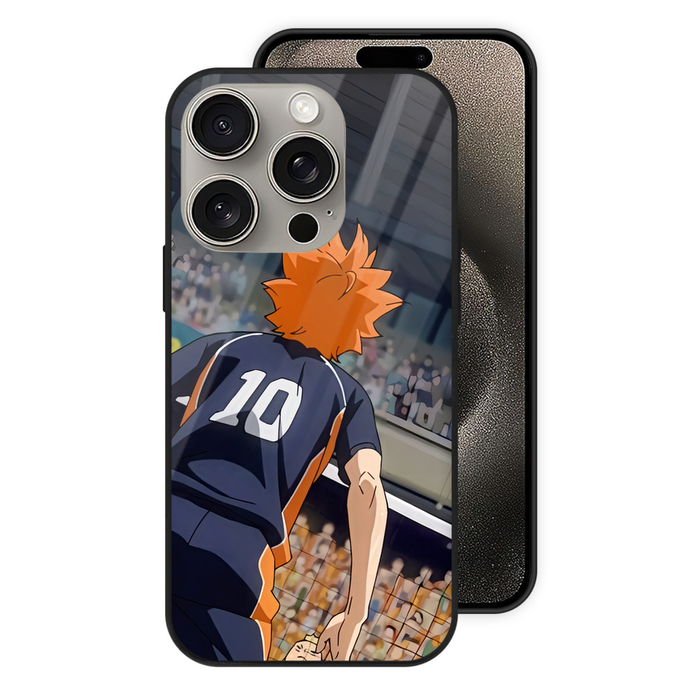 （画像用） ハイキュー!! Haikyu!! 【iPhone15Pro対応】スマホケース 耐衝撃＆黄変防止 背面ガラス