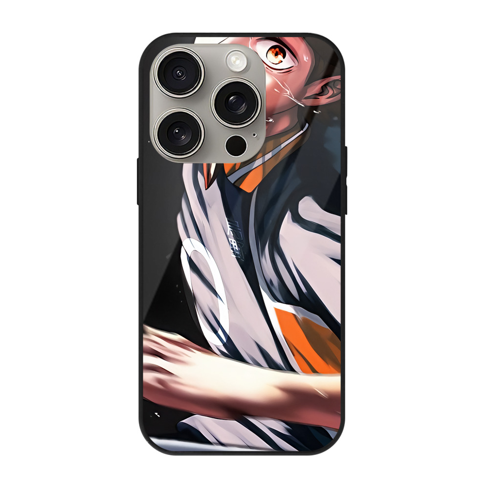 （画像用） ハイキュー!! Haikyu!! 【iPhone15Pro対応】スマホケース 耐衝撃＆黄変防止 背面ガラス