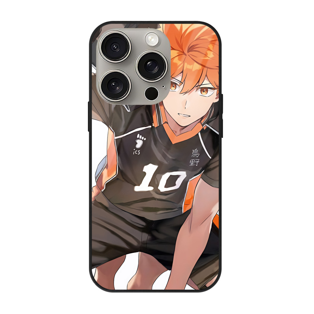 （画像用） ハイキュー!! Haikyu!! 【iPhone15Pro対応】スマホケース 耐衝撃＆黄変防止 背面ガラス