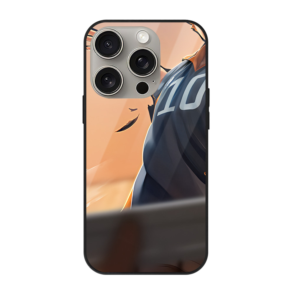 （画像用） ハイキュー!! Haikyu!! 【iPhone15Pro対応】スマホケース 耐衝撃＆黄変防止 背面ガラス