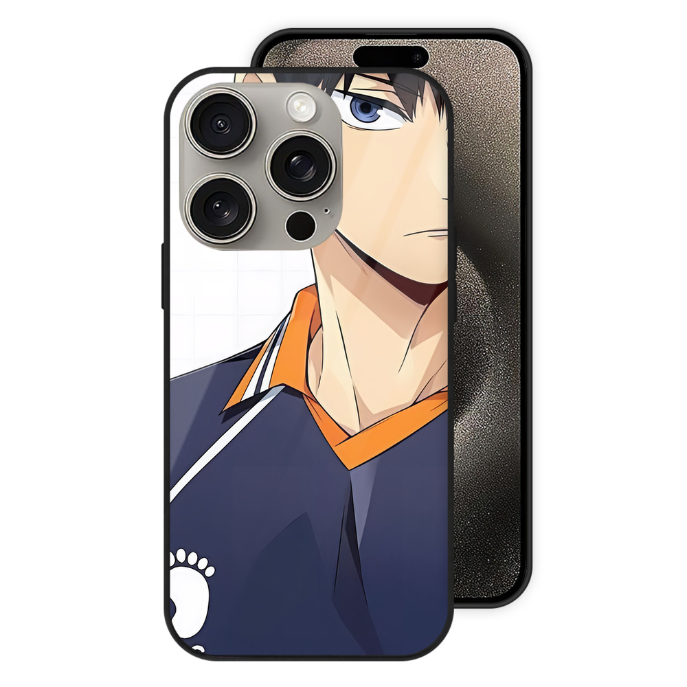 （画像用） ハイキュー!! Haikyu!! 【iPhone15Pro対応】スマホケース 耐衝撃＆黄変防止 背面ガラス