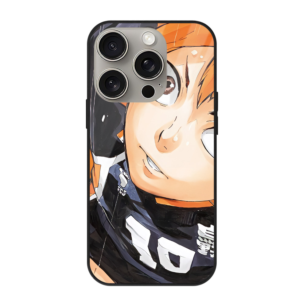 （画像用） ハイキュー!! Haikyu!! 【iPhone15Pro対応】スマホケース 耐衝撃＆黄変防止 背面ガラス