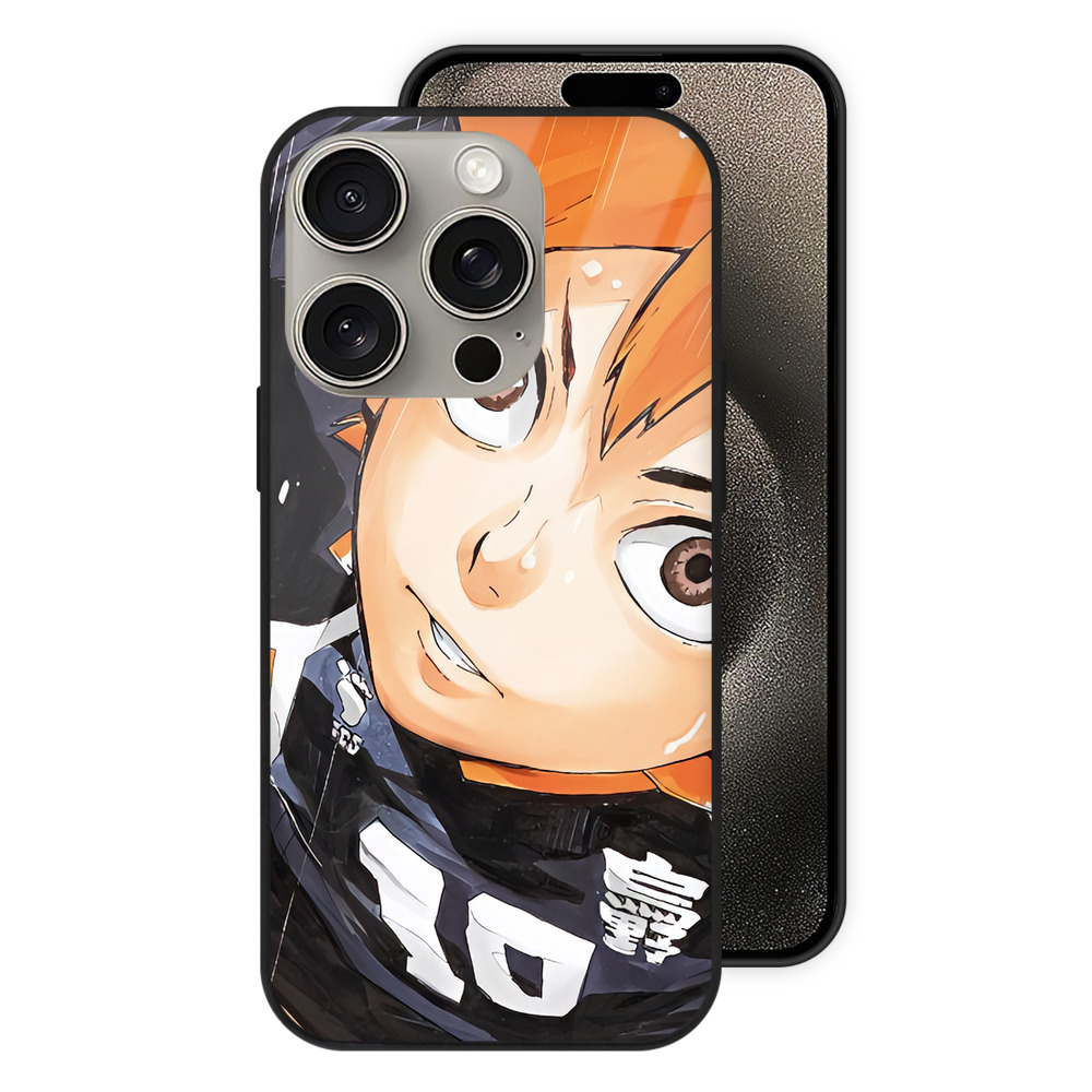 （画像用） ハイキュー!! Haikyu!! 【iPhone15Pro対応】スマホケース 耐衝撃＆黄変防止 背面ガラス