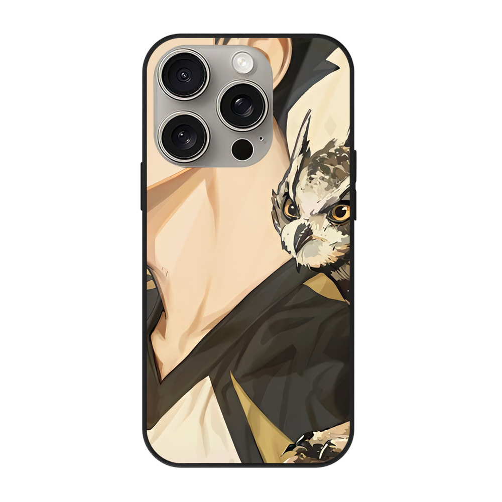 （画像用） ハイキュー!! Haikyu!! 【iPhone15Pro対応】スマホケース 耐衝撃＆黄変防止 背面ガラス