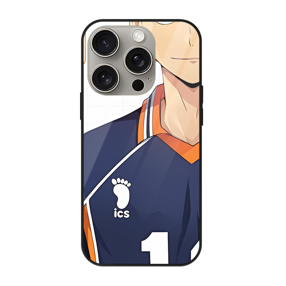 （画像用） ハイキュー!! Haikyu!! 【iPhone15Pro対応】スマホケース 耐衝撃＆黄変防止 背面ガラス
