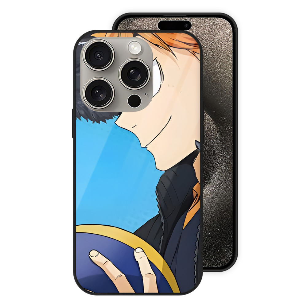 （画像用） ハイキュー!! Haikyu!! 【iPhone15Pro対応】スマホケース 耐衝撃＆黄変防止 背面ガラス