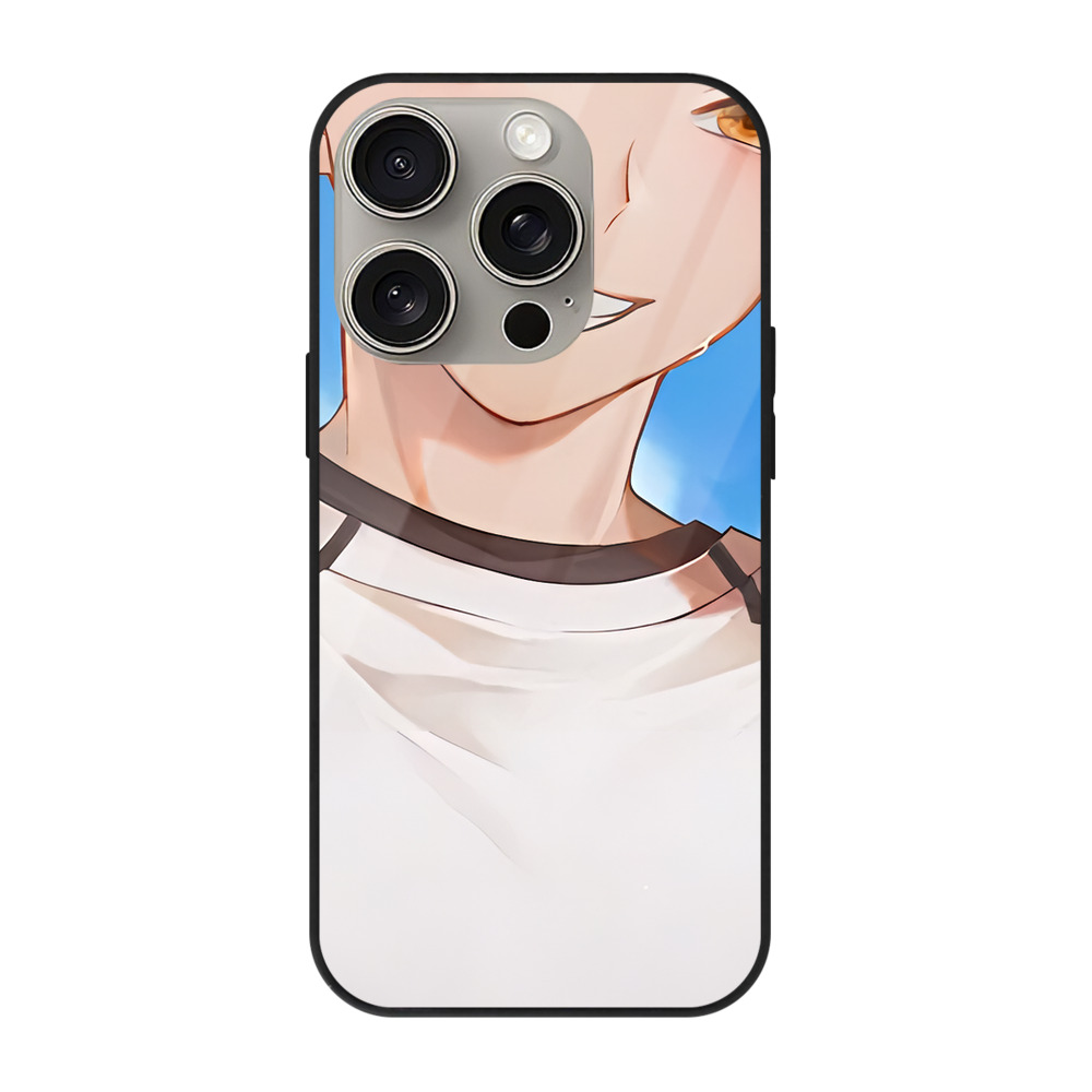 （画像用） ハイキュー!! Haikyu!! 【iPhone15Pro対応】スマホケース 耐衝撃＆黄変防止 背面ガラス