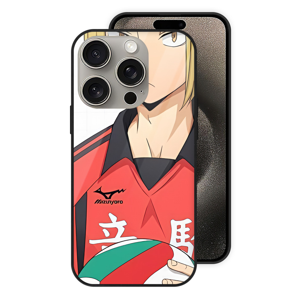 （画像用） ハイキュー!! Haikyu!! 【iPhone15Pro対応】スマホケース 耐衝撃＆黄変防止 背面ガラス