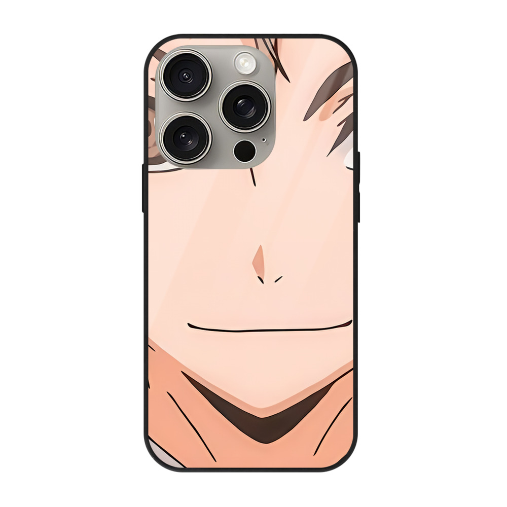 （画像用） ハイキュー!! Haikyu!! 【iPhone15Pro対応】スマホケース 耐衝撃＆黄変防止 背面ガラス