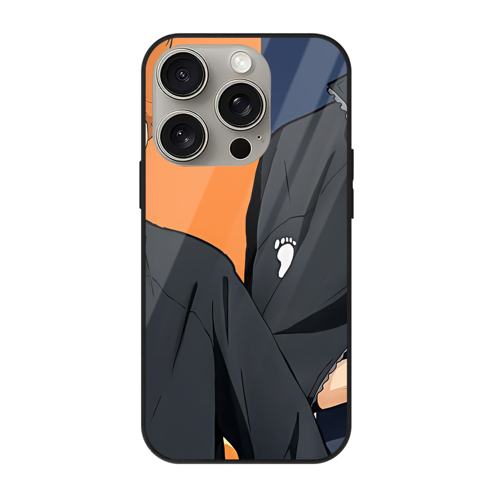 （画像用） ハイキュー!! Haikyu!! 【iPhone15Pro対応】スマホケース 耐衝撃＆黄変防止 背面ガラス