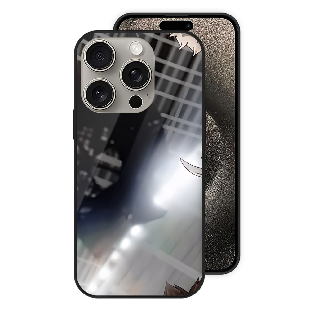 （画像用） ハイキュー!! Haikyu!! 【iPhone15Pro対応】スマホケース 耐衝撃＆黄変防止 背面ガラス