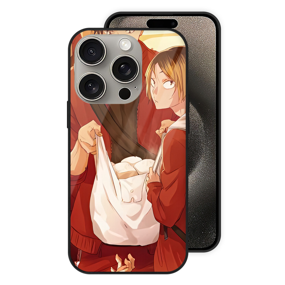 （画像用） ハイキュー!! Haikyu!! 【iPhone15Pro対応】スマホケース 耐衝撃＆黄変防止 背面ガラス