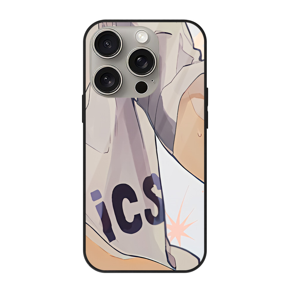 （画像用） ハイキュー!! Haikyu!! 【iPhone15Pro対応】スマホケース 耐衝撃＆黄変防止 背面ガラス