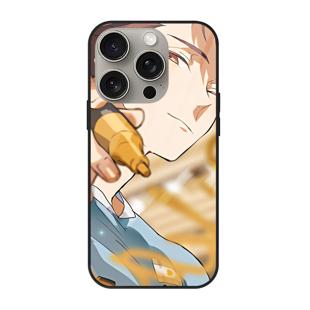 （画像用） ハイキュー!! Haikyu!! 【iPhone15Pro対応】スマホケース 耐衝撃＆黄変防止 背面ガラス