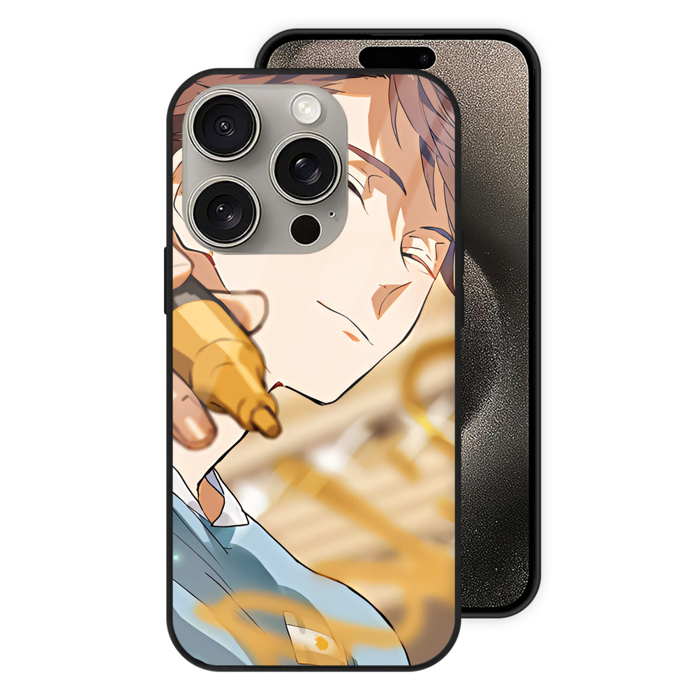 （画像用） ハイキュー!! Haikyu!! 【iPhone15Pro対応】スマホケース 耐衝撃＆黄変防止 背面ガラス
