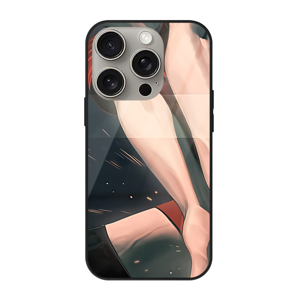 （画像用） ハイキュー!! Haikyu!! 【iPhone15Pro対応】スマホケース 耐衝撃＆黄変防止 背面ガラス