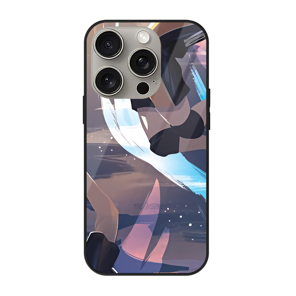 （画像用） ハイキュー!! Haikyu!! 【iPhone15Pro対応】スマホケース 耐衝撃＆黄変防止 背面ガラス
