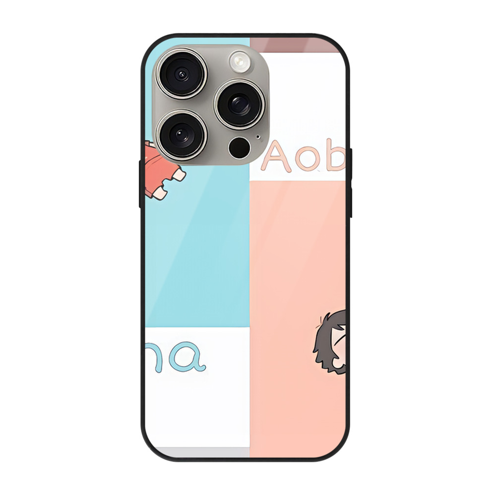 （画像用） ハイキュー!! Haikyu!! 【iPhone15Pro対応】スマホケース 耐衝撃＆黄変防止 背面ガラス