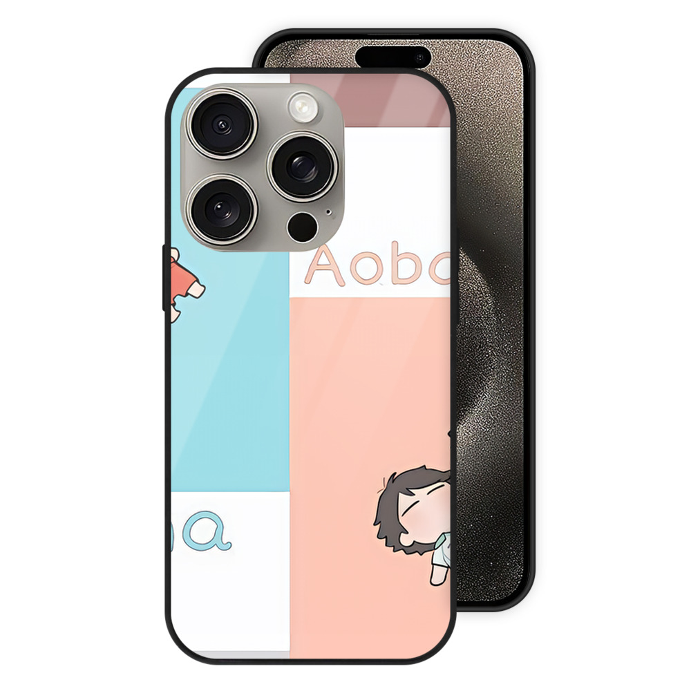 （画像用） ハイキュー!! Haikyu!! 【iPhone15Pro対応】スマホケース 耐衝撃＆黄変防止 背面ガラス