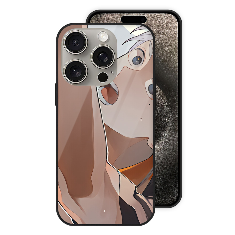（画像用） ハイキュー!! Haikyu!! 【iPhone15Pro対応】スマホケース 耐衝撃＆黄変防止 背面ガラス