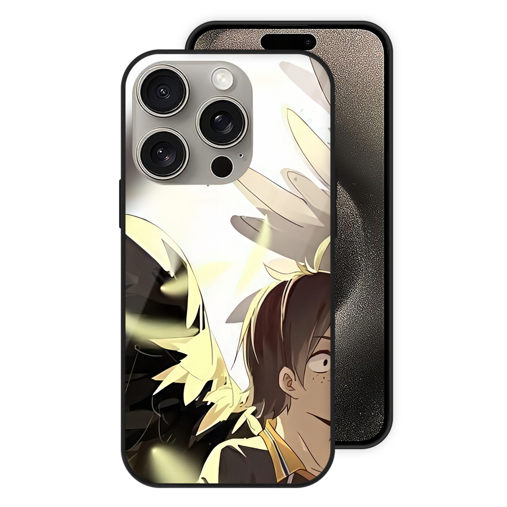 （画像用） ハイキュー!! Haikyu!! 【iPhone15Pro対応】スマホケース 耐衝撃＆黄変防止 背面ガラス