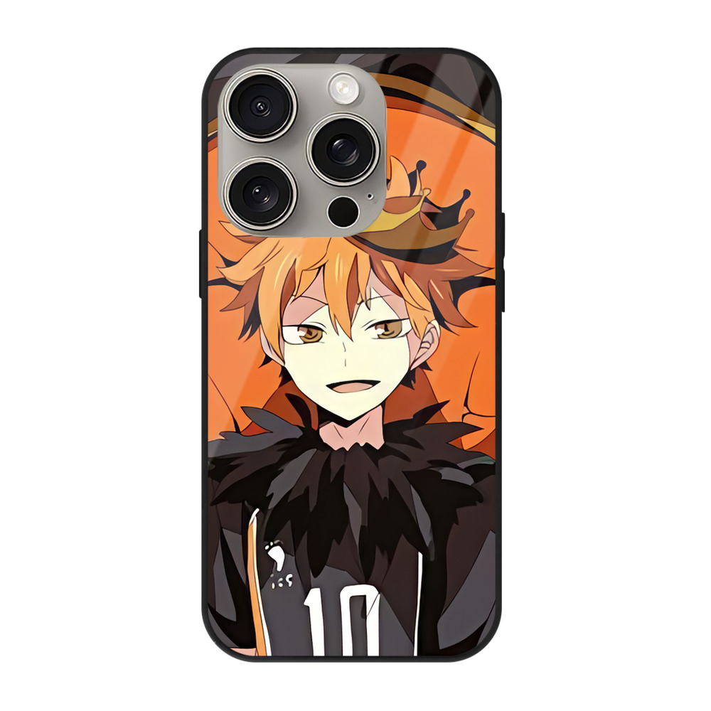 （画像用） ハイキュー!! Haikyu!! 【iPhone15Pro対応】スマホケース 耐衝撃＆黄変防止 背面ガラス