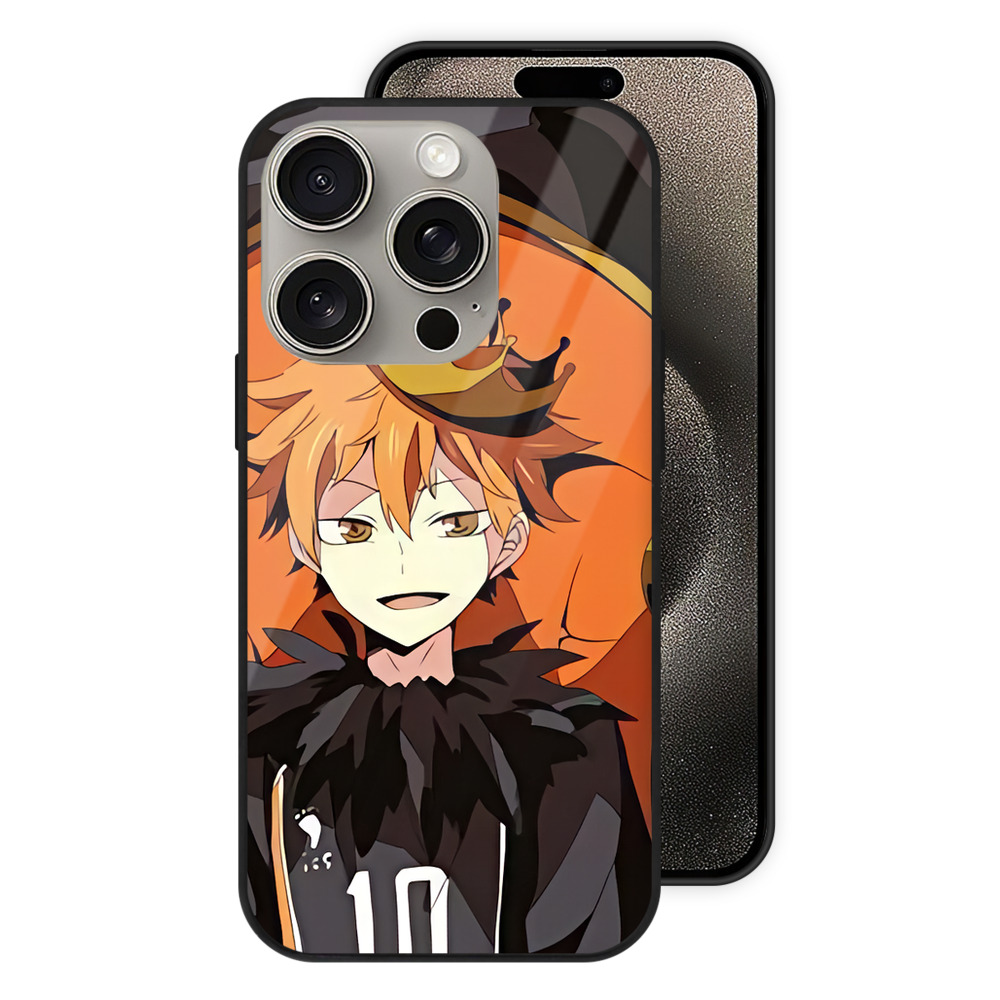 （画像用） ハイキュー!! Haikyu!! 【iPhone15Pro対応】スマホケース 耐衝撃＆黄変防止 背面ガラス