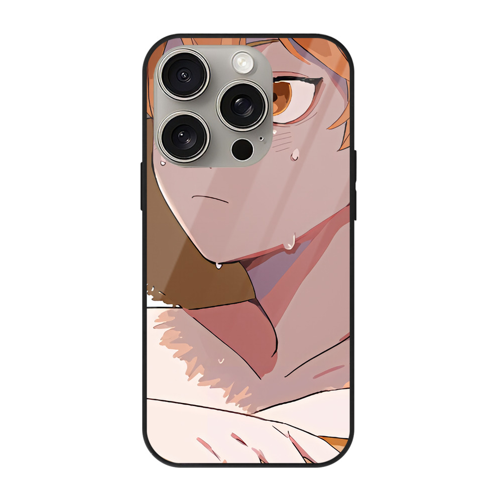 （画像用） ハイキュー!! Haikyu!! 【iPhone15Pro対応】スマホケース 耐衝撃＆黄変防止 背面ガラス