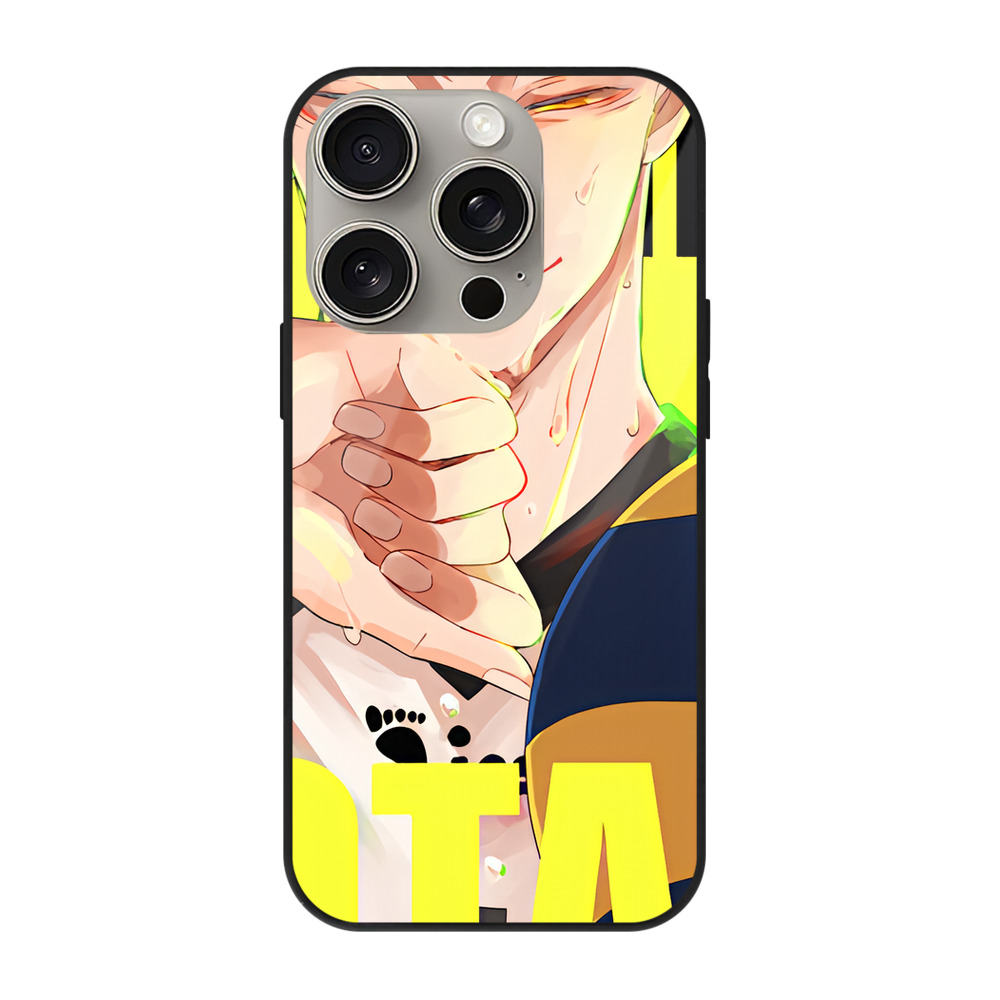 （画像用） ハイキュー!! Haikyu!! 【iPhone15Pro対応】スマホケース 耐衝撃＆黄変防止 背面ガラス