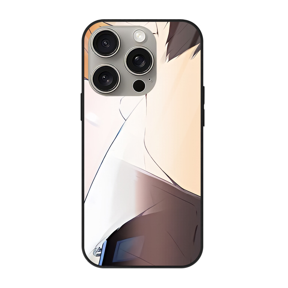 （画像用） ハイキュー!! Haikyu!! 【iPhone15Pro対応】スマホケース 耐衝撃＆黄変防止 背面ガラス