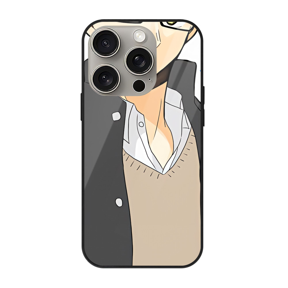 （画像用） ハイキュー!! Haikyu!! 【iPhone15Pro対応】スマホケース 耐衝撃＆黄変防止 背面ガラス