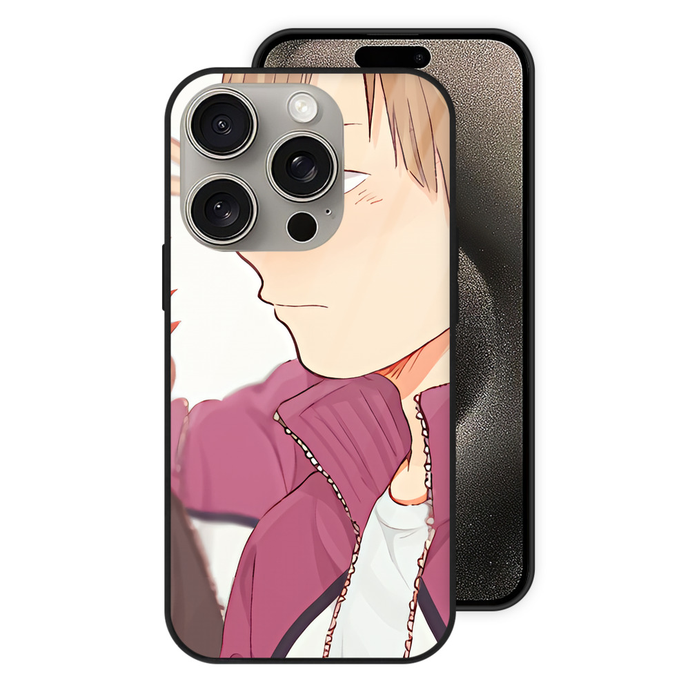 （画像用） ハイキュー!! Haikyu!! 【iPhone15Pro対応】スマホケース 耐衝撃＆黄変防止 背面ガラス