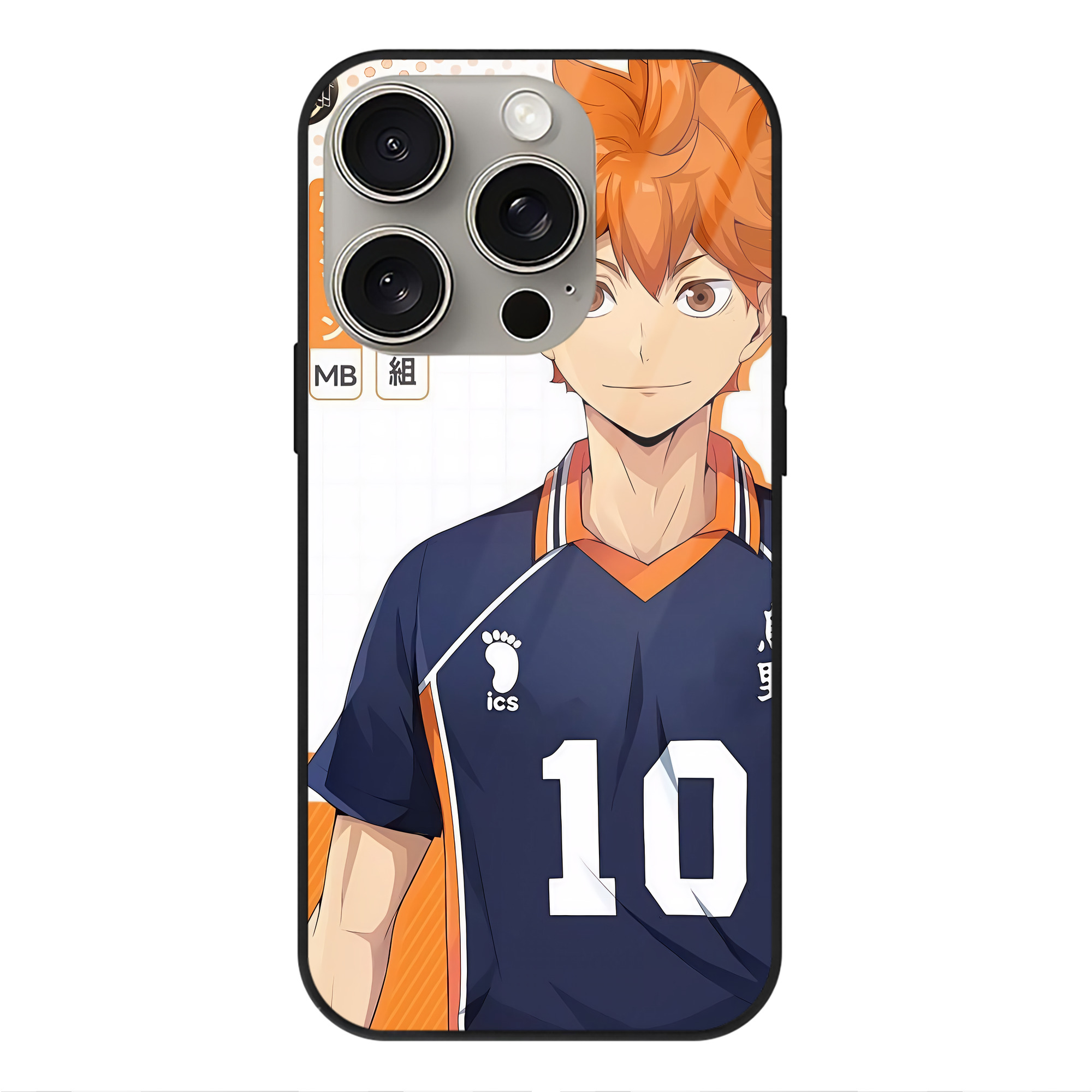 （画像用） ハイキュー!! Haikyu!! 【iPhone15Pro対応】スマホケース 耐衝撃＆黄変防止 背面ガラス