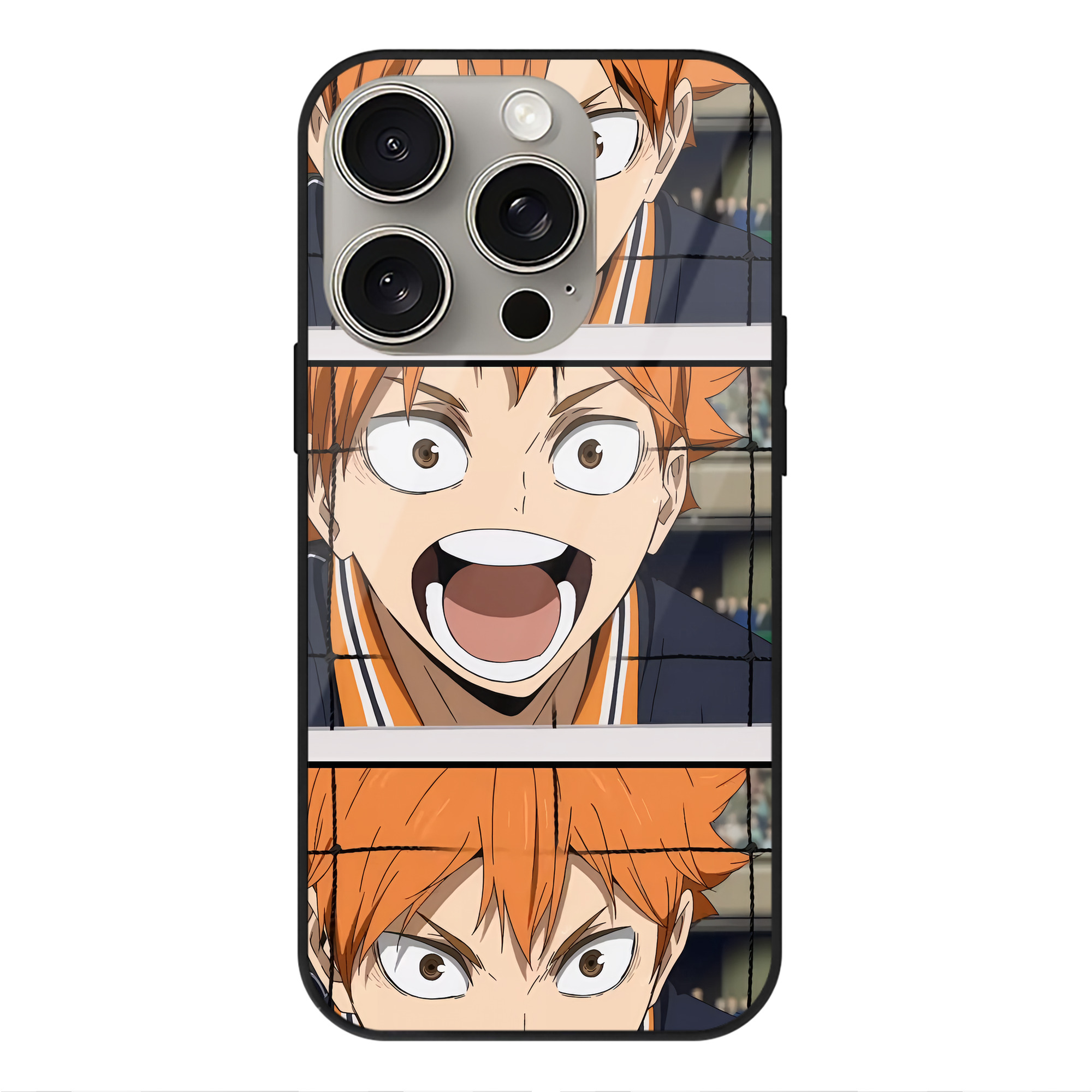 （画像用） ハイキュー!! Haikyu!! 【iPhone15Pro対応】スマホケース 耐衝撃＆黄変防止 背面ガラス