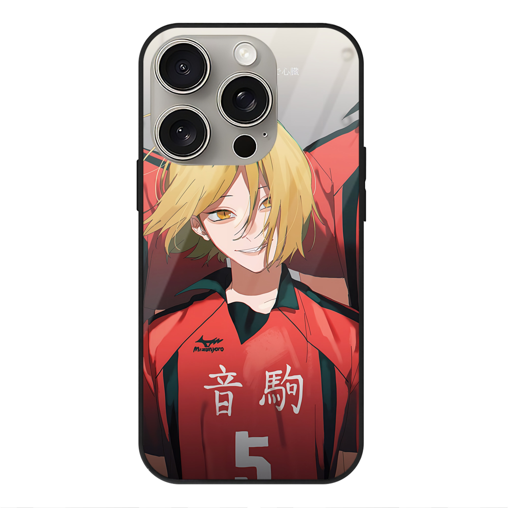 （画像用） ハイキュー!! Haikyu!! 【iPhone15Pro対応】スマホケース 耐衝撃＆黄変防止 背面ガラス