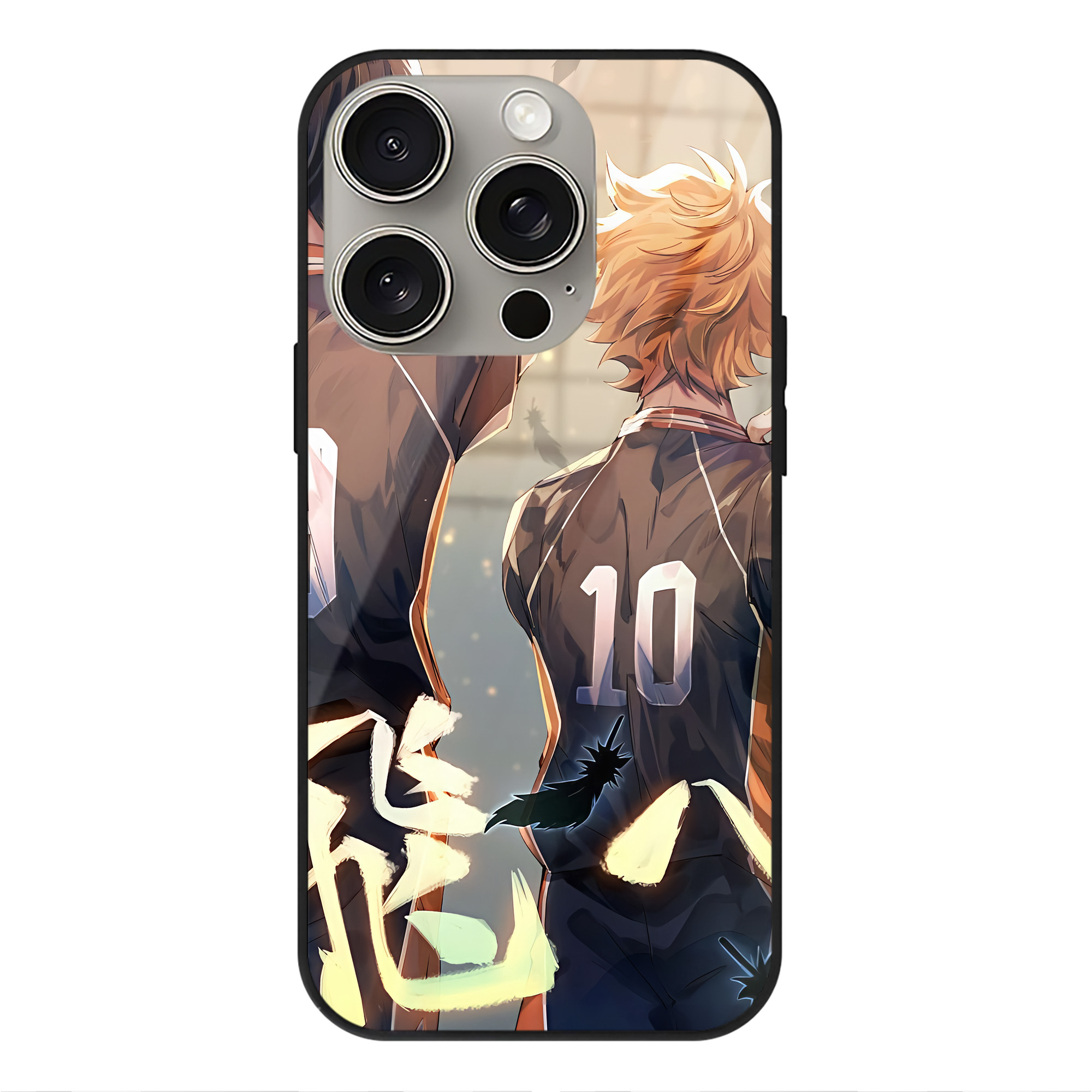 （画像用） ハイキュー!! Haikyu!! 【iPhone15Pro対応】スマホケース 耐衝撃＆黄変防止 背面ガラス