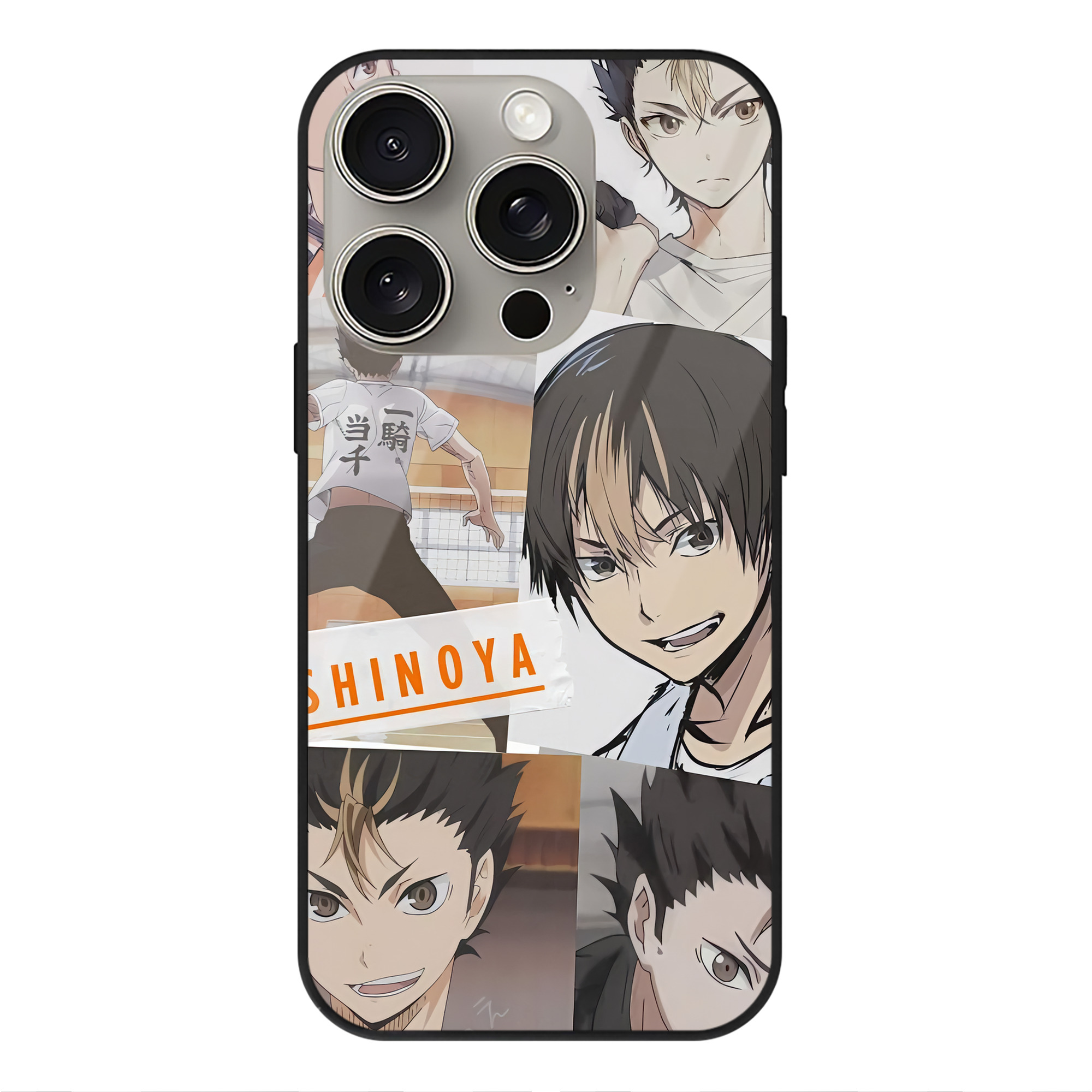 （画像用） ハイキュー!! Haikyu!! 【iPhone15Pro対応】スマホケース 耐衝撃＆黄変防止 背面ガラス
