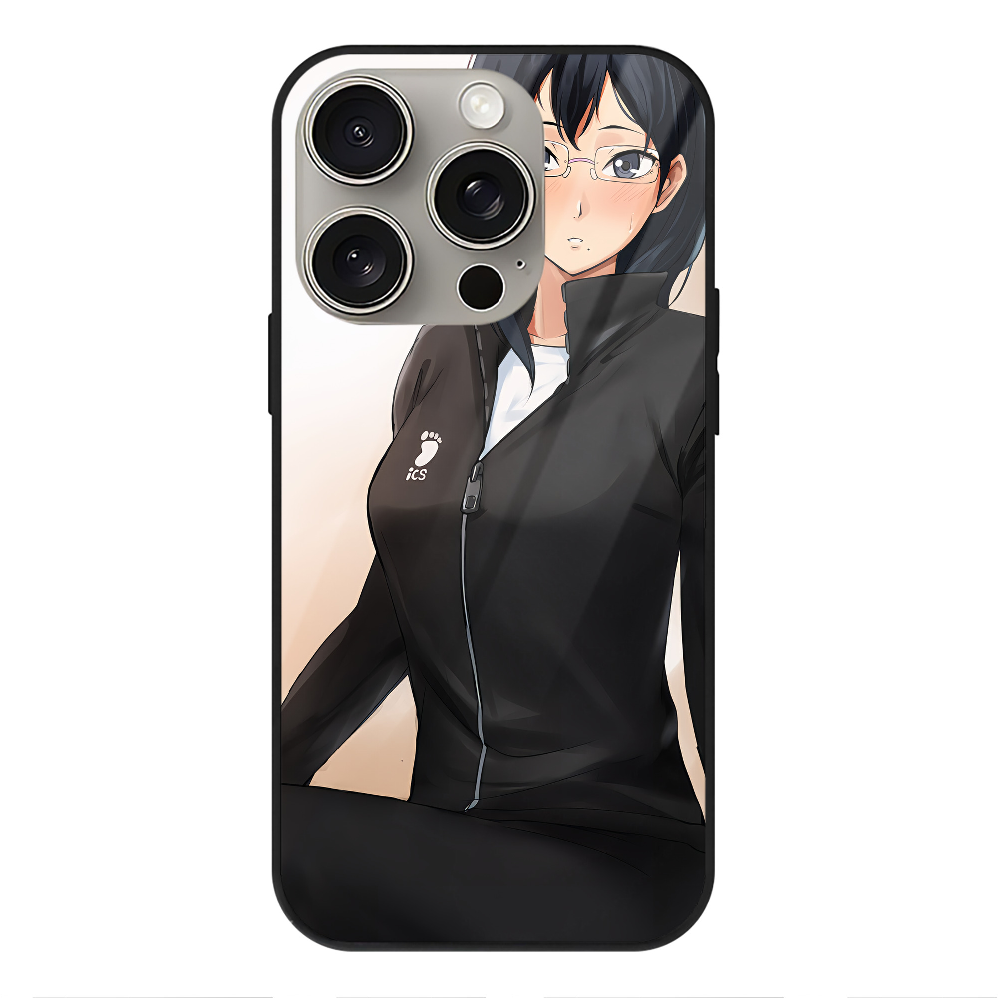 （画像用） ハイキュー!! Haikyu!! 【iPhone15Pro対応】スマホケース 耐衝撃＆黄変防止 背面ガラス