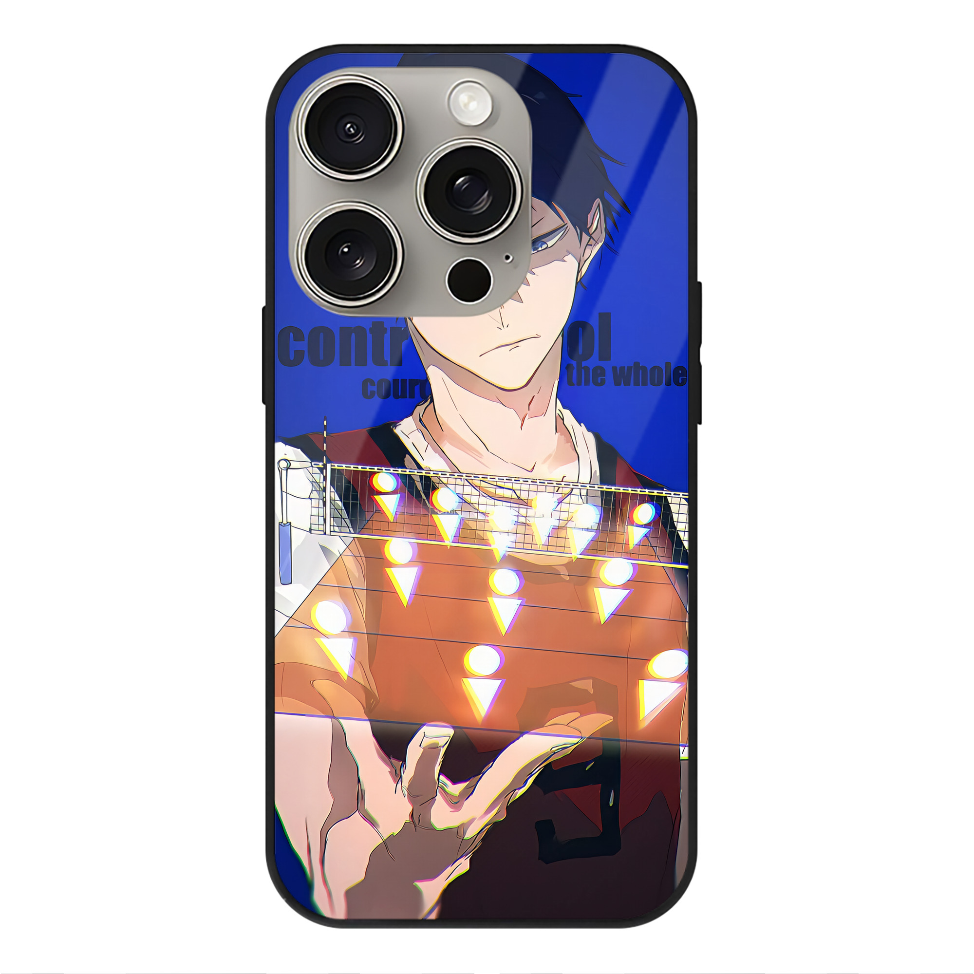 （画像用） ハイキュー!! Haikyu!! 【iPhone15Pro対応】スマホケース 耐衝撃＆黄変防止 背面ガラス