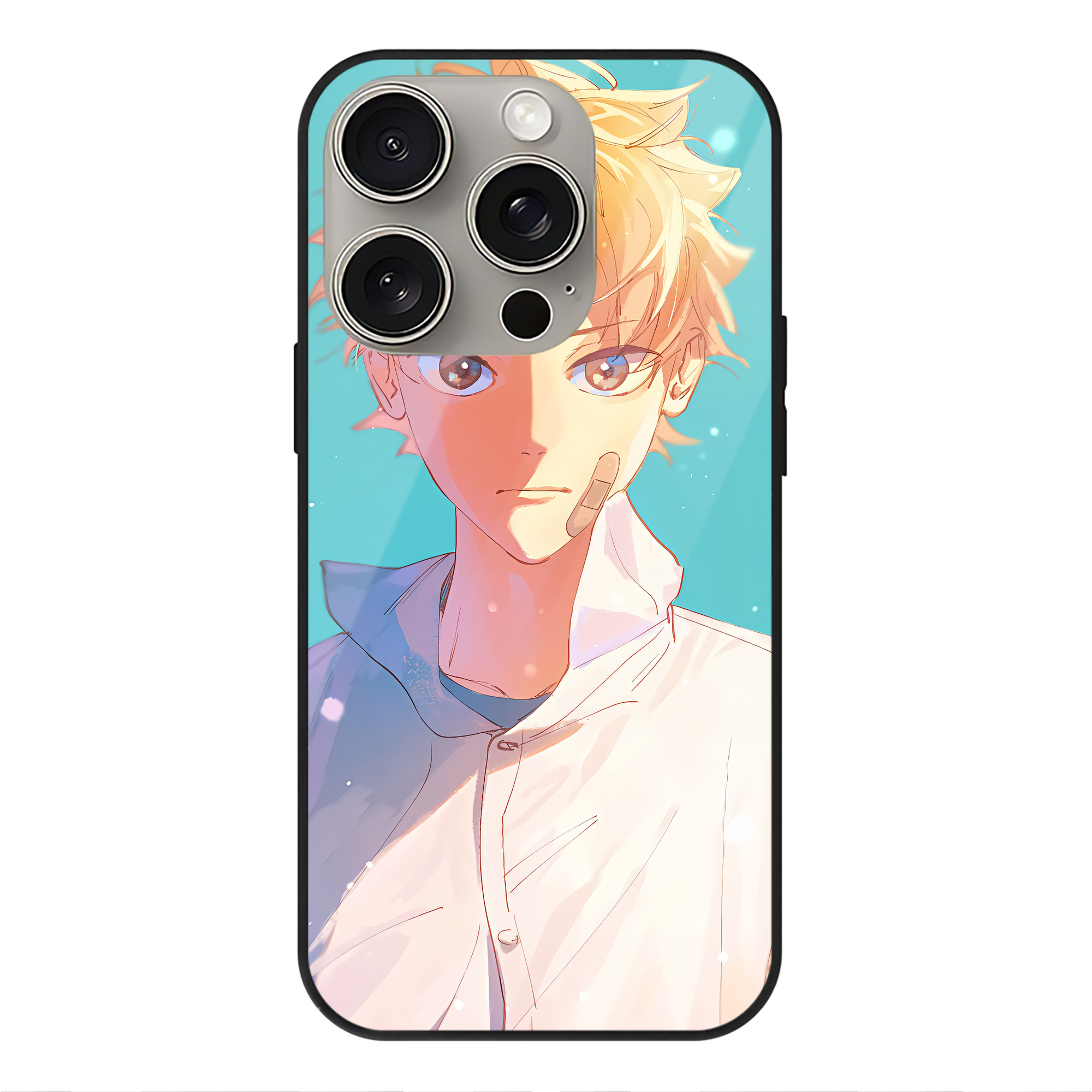 （画像用） ハイキュー!! Haikyu!! 【iPhone15Pro対応】スマホケース 耐衝撃＆黄変防止 背面ガラス