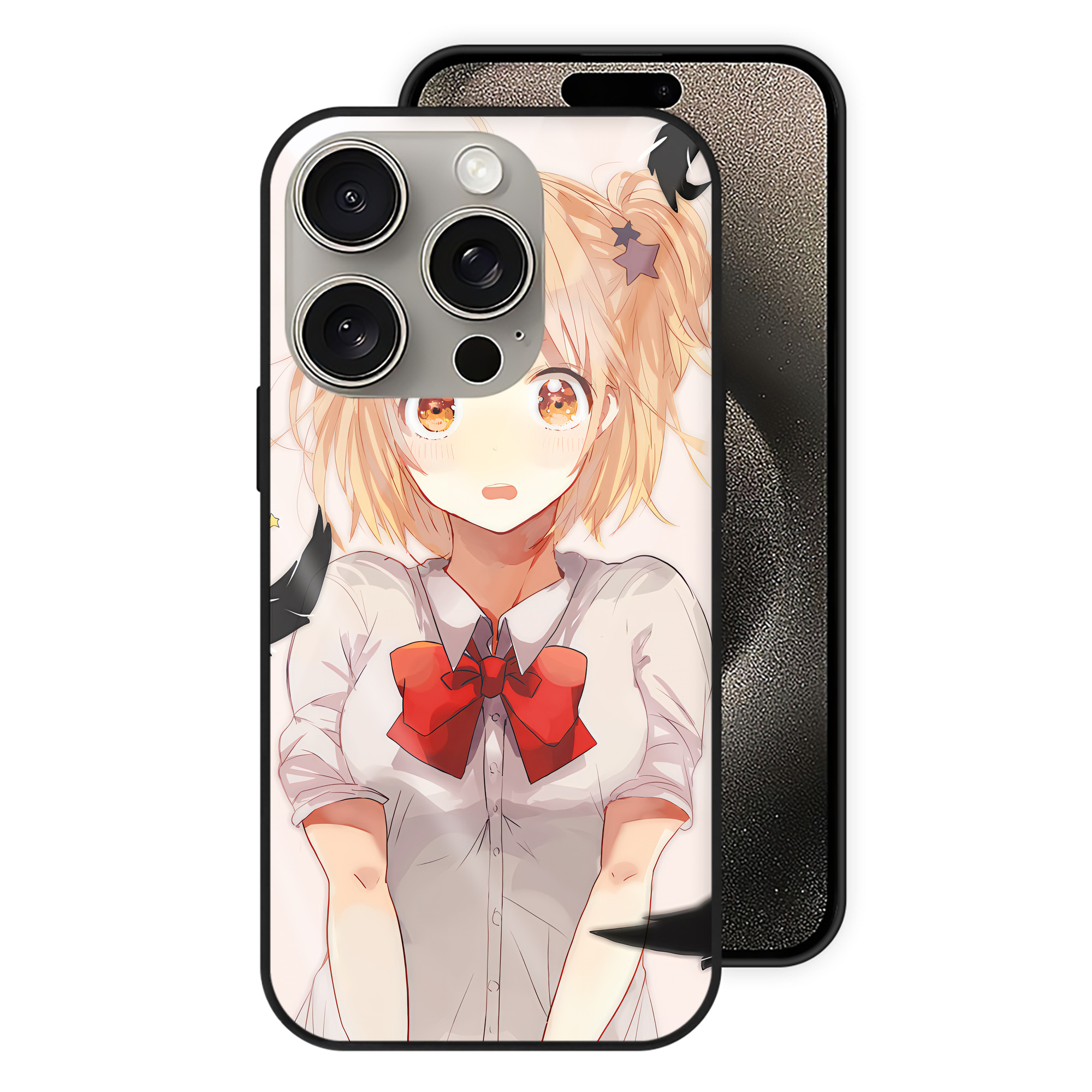 （画像用） ハイキュー!! Haikyu!! 【iPhone15Pro対応】スマホケース 耐衝撃＆黄変防止 背面ガラス