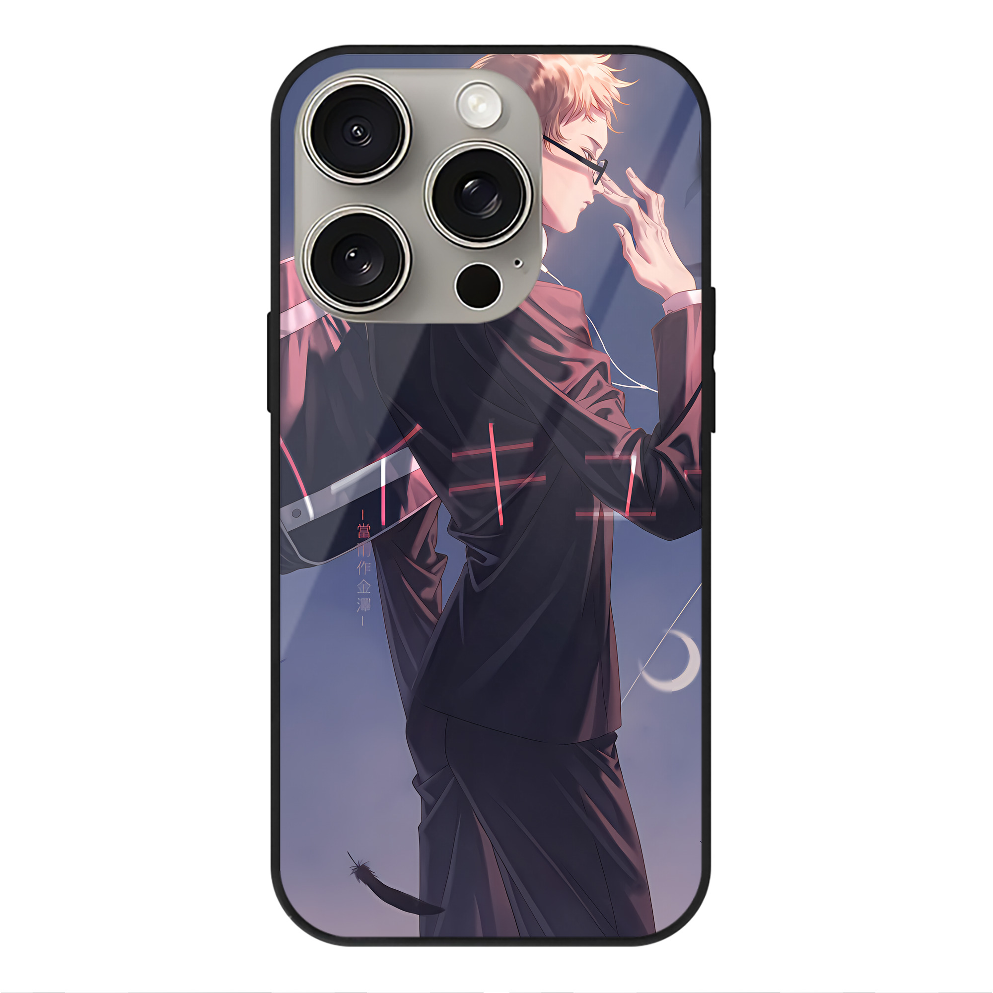 （画像用） ハイキュー!! Haikyu!! 【iPhone15Pro対応】スマホケース 耐衝撃＆黄変防止 背面ガラス