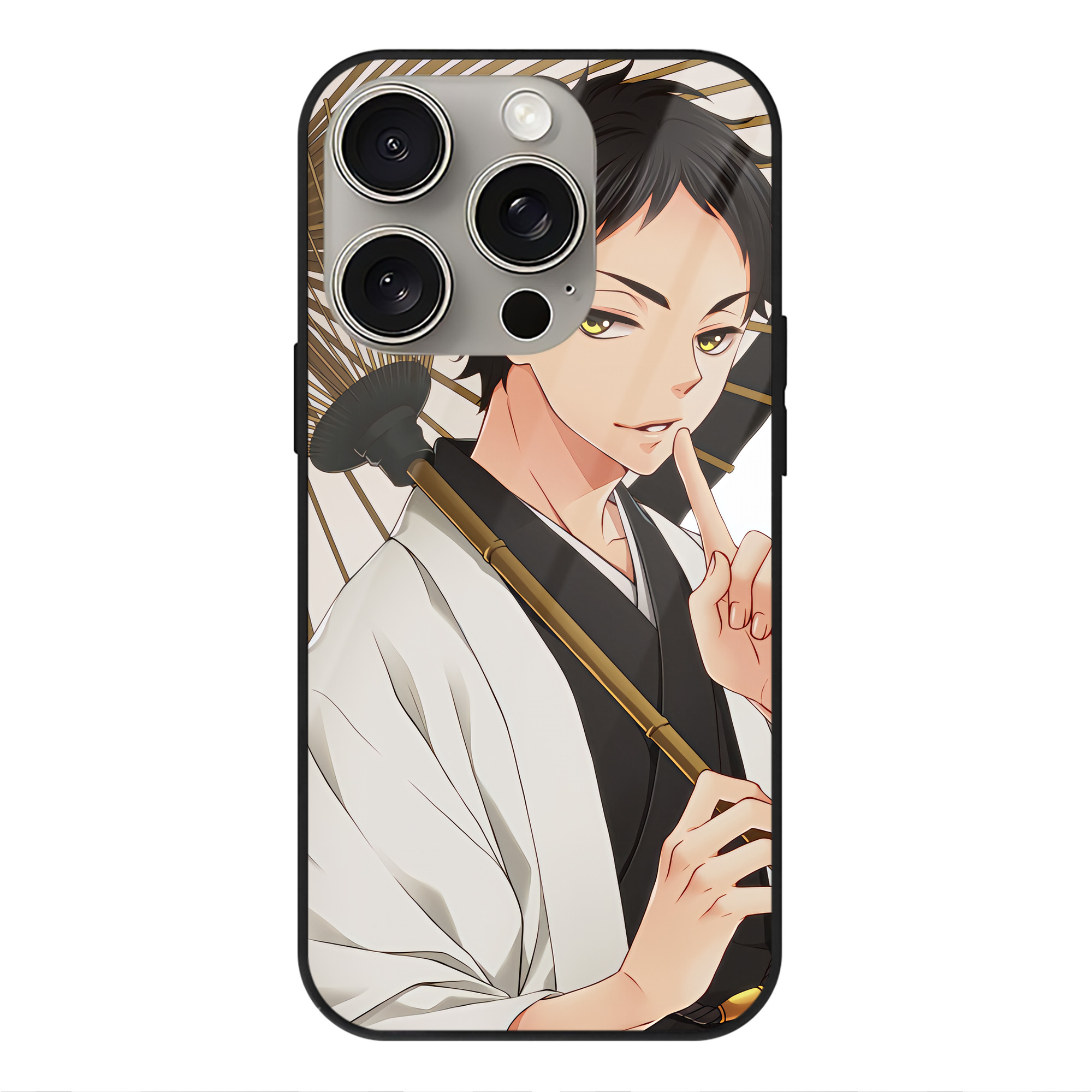 （画像用） ハイキュー!! Haikyu!! 【iPhone15Pro対応】スマホケース 耐衝撃＆黄変防止 背面ガラス
