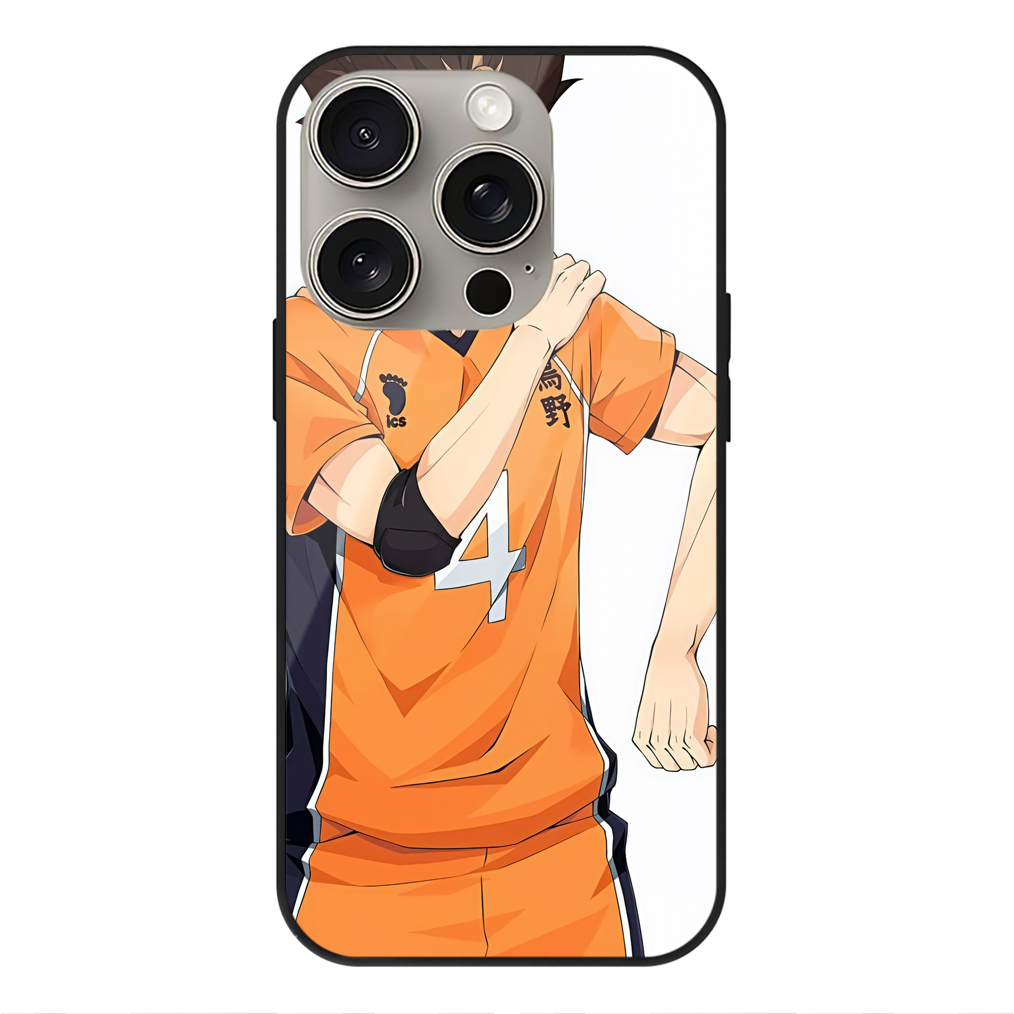 （画像用） ハイキュー!! Haikyu!! 【iPhone15Pro対応】スマホケース 耐衝撃＆黄変防止 背面ガラス