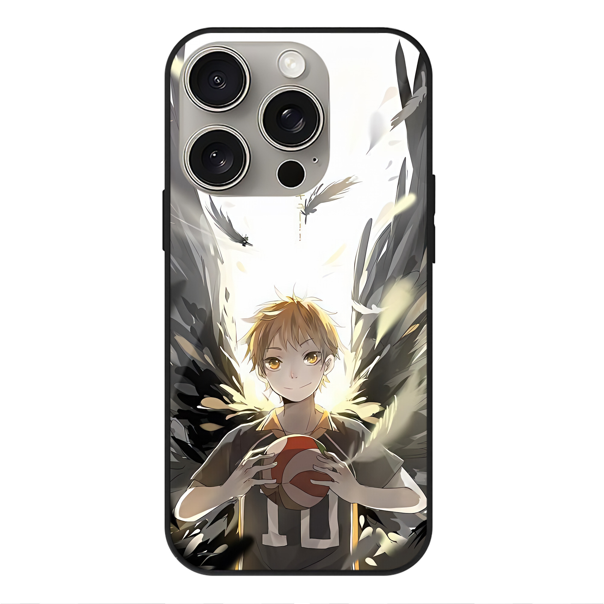 （画像用） ハイキュー!! Haikyu!! 【iPhone15Pro対応】スマホケース 耐衝撃＆黄変防止 背面ガラス
