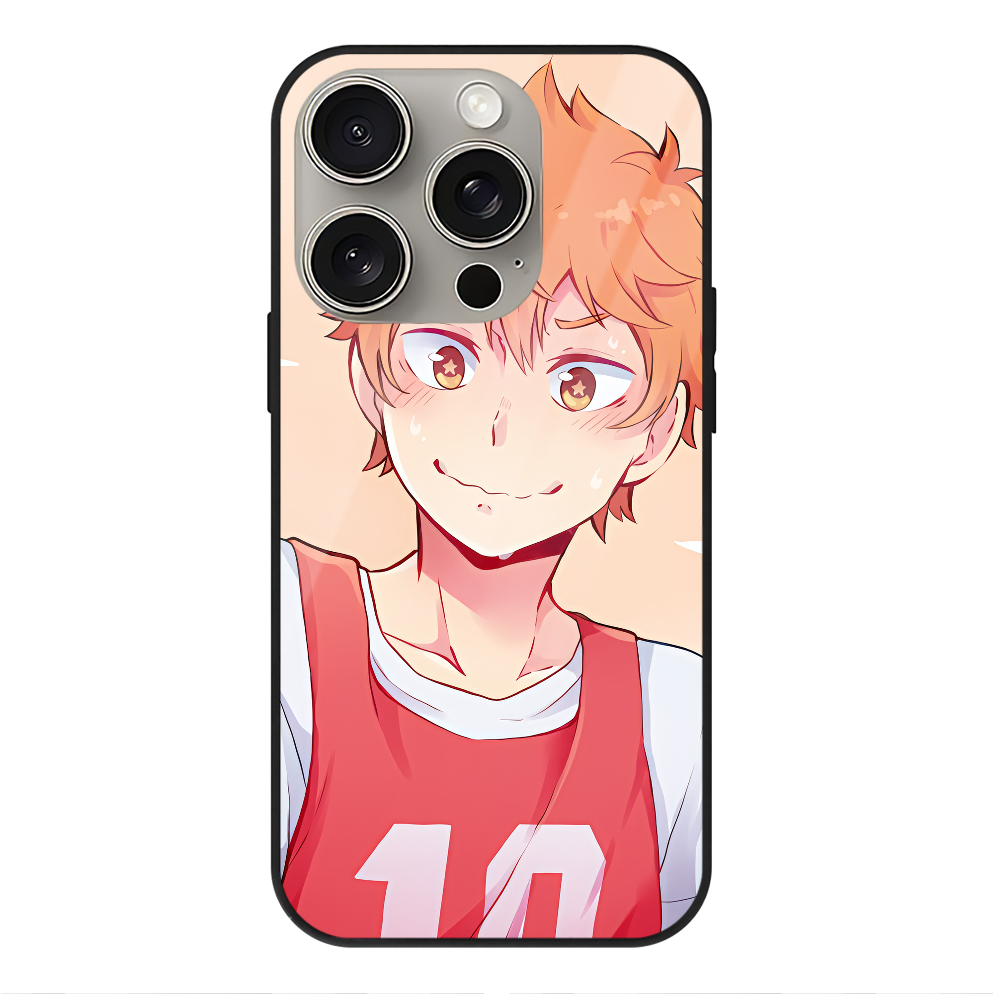 （画像用） ハイキュー!! Haikyu!! 【iPhone15Pro対応】スマホケース 耐衝撃＆黄変防止 背面ガラス