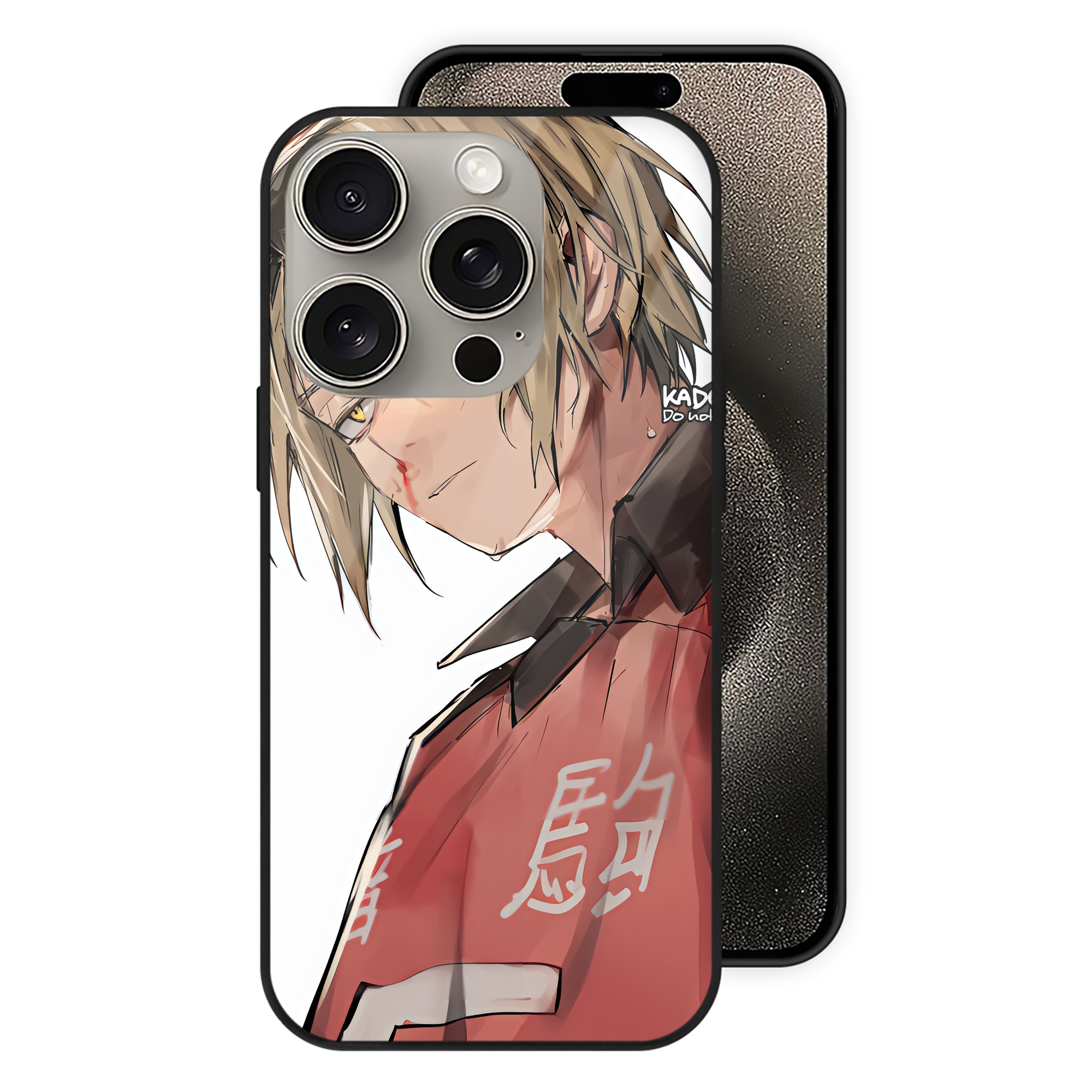 （画像用） ハイキュー!! Haikyu!! 【iPhone15Pro対応】スマホケース 耐衝撃＆黄変防止 背面ガラス