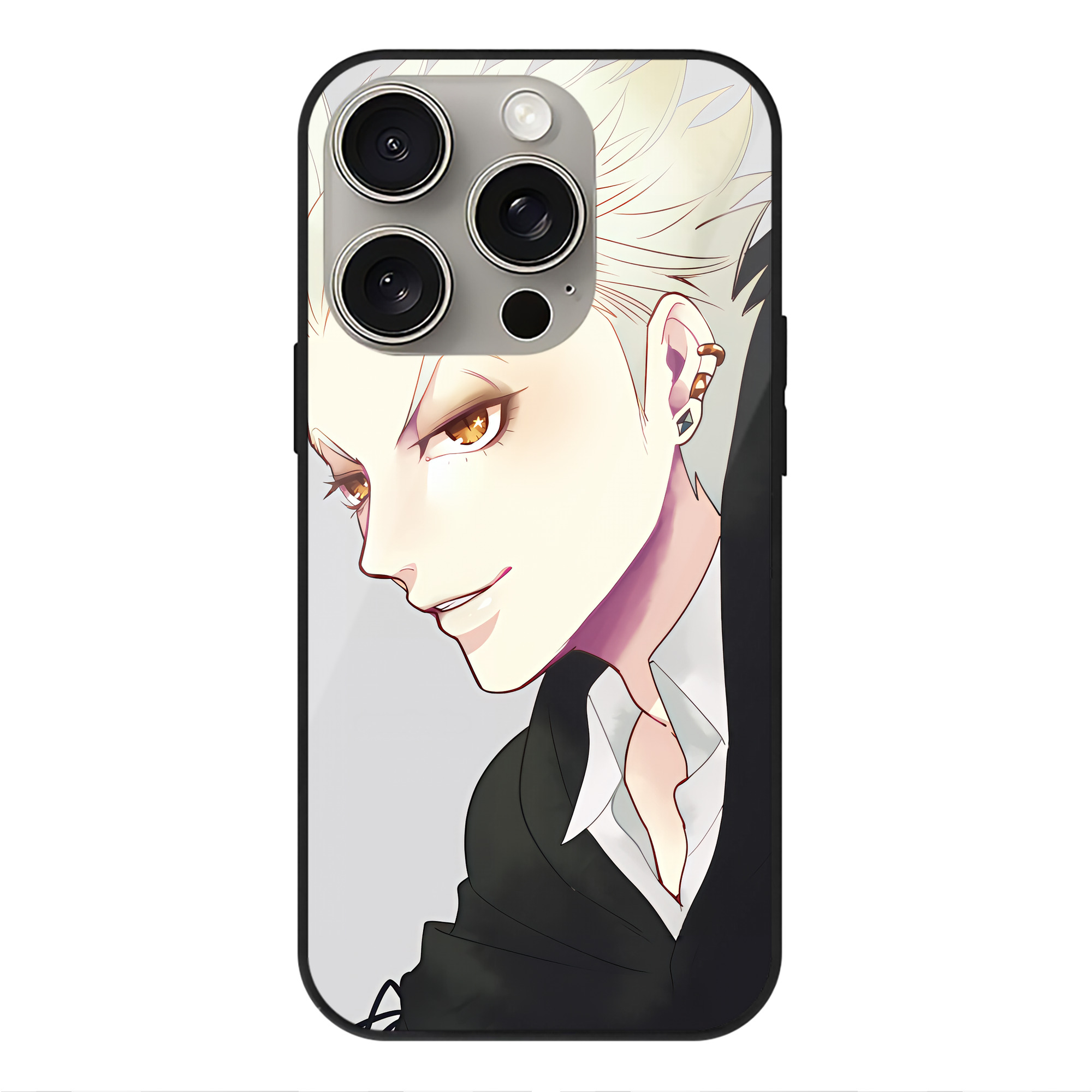 （画像用） ハイキュー!! Haikyu!! 【iPhone15Pro対応】スマホケース 耐衝撃＆黄変防止 背面ガラス