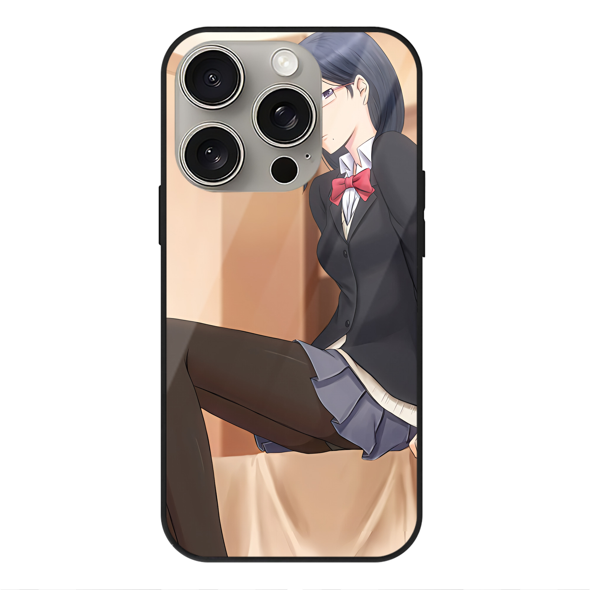 （画像用） ハイキュー!! Haikyu!! 【iPhone15Pro対応】スマホケース 耐衝撃＆黄変防止 背面ガラス